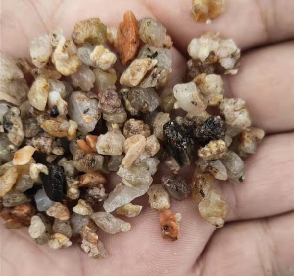 水洗砂，濾料砂
